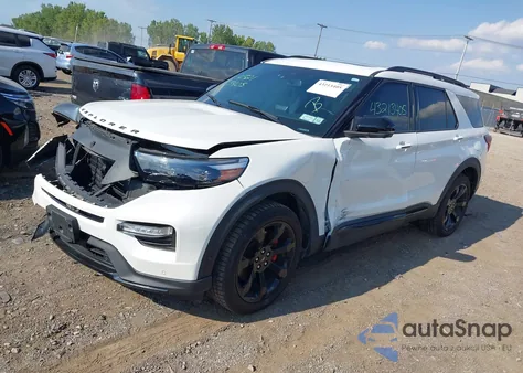 2021 Ford Explorer St z USA, uszkodzony, nr VIN 1FM5K8GCXMGA38701
